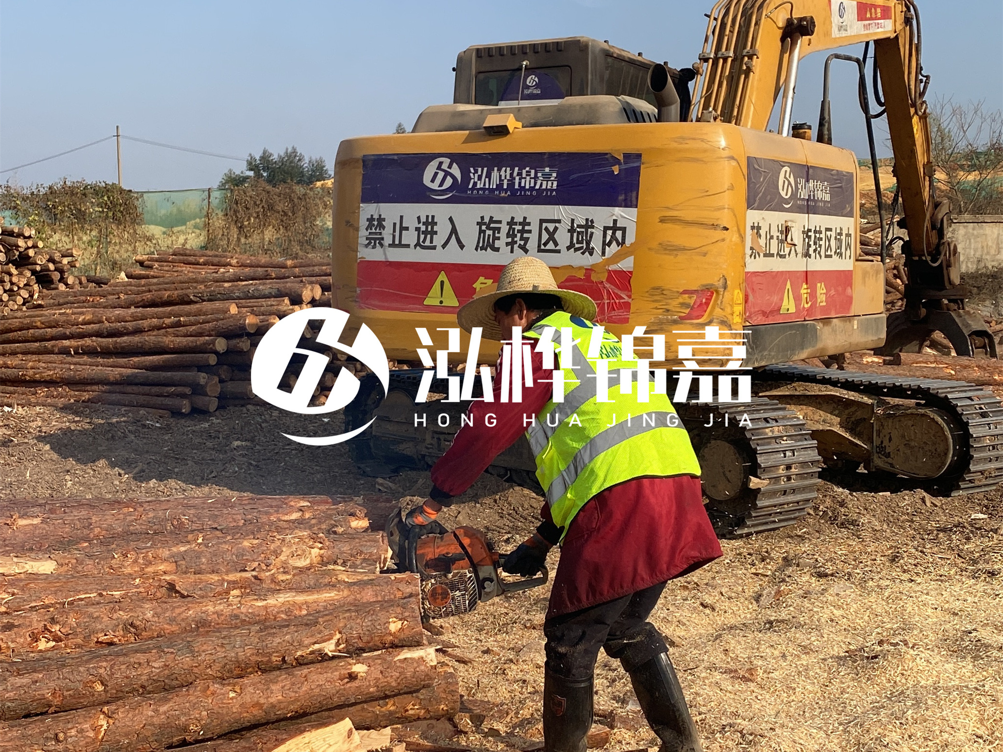 貴州河道木樁廠家泓樺錦嘉 - 松木樁梢徑怎么測量？